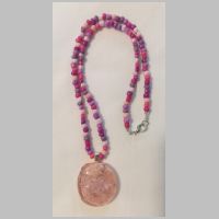 crystal charm pendant