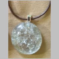 White Crystal Pendants