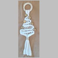 White Christmas Tree Ornament